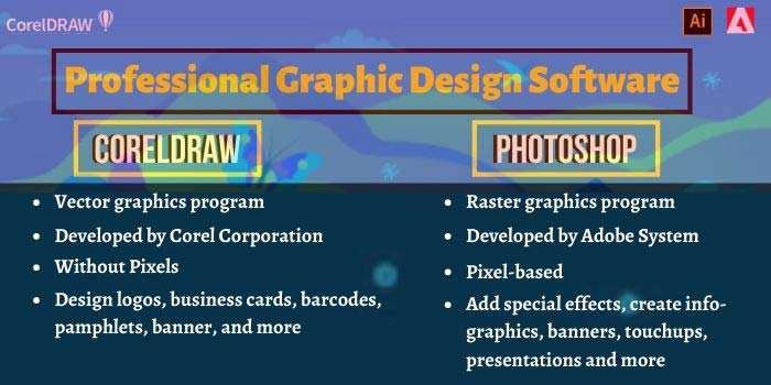 coreldraw vs photoshop