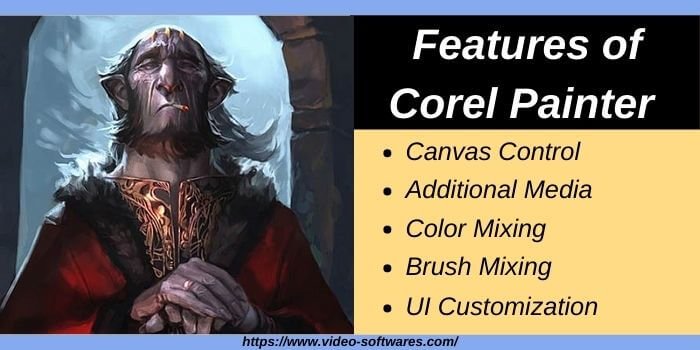 Features of Corel Painter 2021