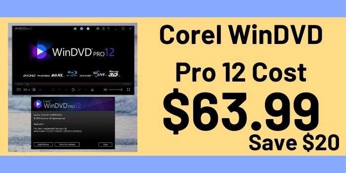 Corel WinDVD Pro 12 Coupon