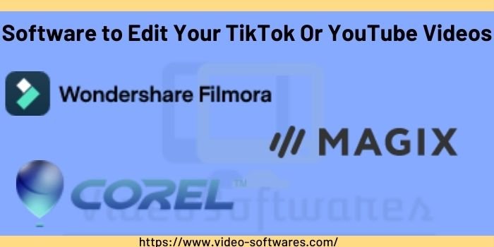 Video editing software for youtube and TikTok