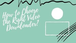 Read more about the article How to Choose the Right Video Downloader In 2022? Explore These Easy Tips!