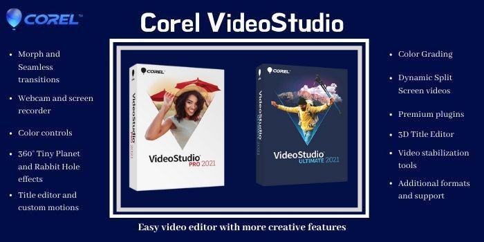 Corel VideoStudio Versions